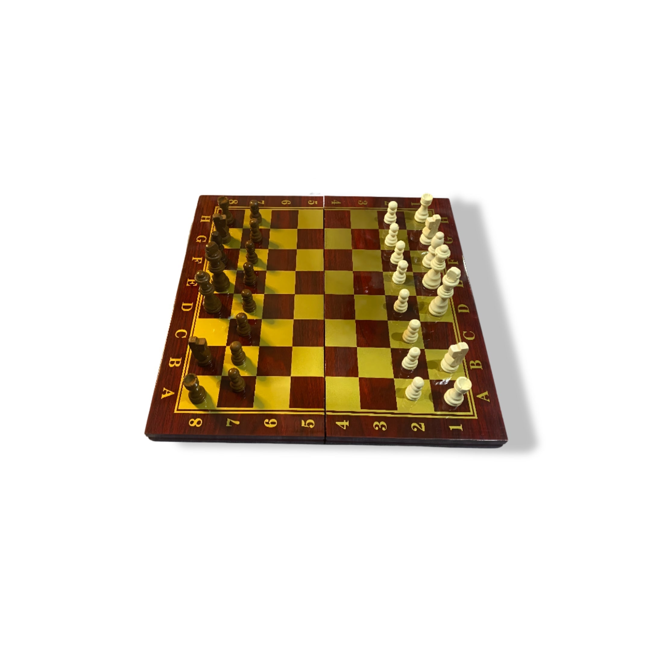 CHESS BOARD WOODEN  3 IN 1