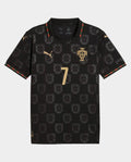 RONALDO 7 PORTUGAL N BLACK EMBROIDED JERSEY 2026