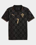 RONALDO 7 PORTUGAL N BLACK EMBROIDED JERSEY 2026