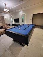 Pool table professional cross legs