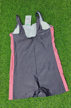 Swimming  Costume Sleeveless China Gray/Pink