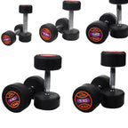 Rubber Coated Dumbbells Zee Maxx 1KG TO 30KG - PACK OF 2