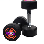Rubber Coated Dumbbells Zee Maxx 1KG TO 30KG - PACK OF 2
