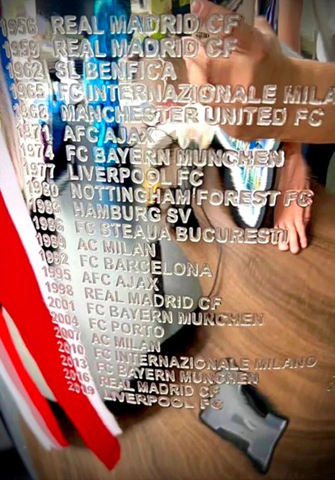 UEFA Champions League Trophy (Replica) at 12 inches Height, made from resin